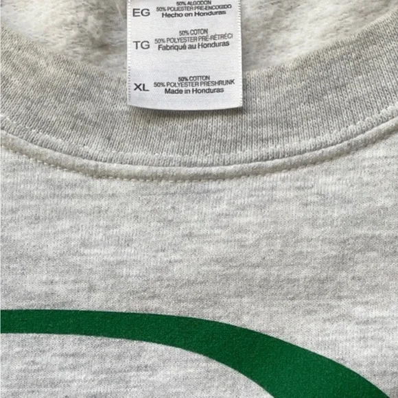 Dope Gray and Green Men's Sweatshirt - Picture 2 of 4